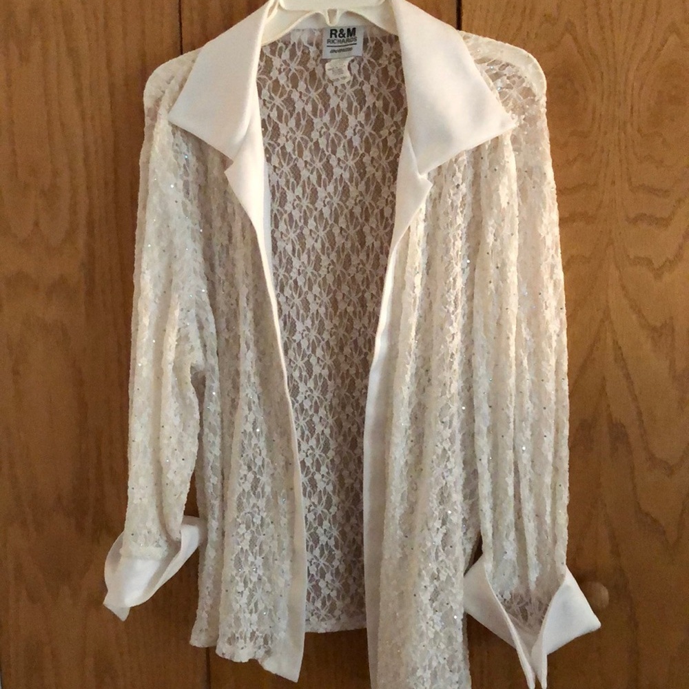 Vintage R&M Richards fancy top size 18W / XL fit Large Size 14-16